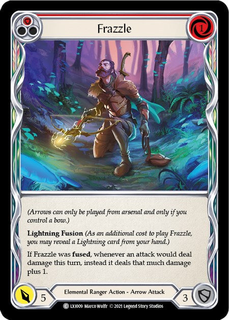Frazzle (Red) [LXI009] (Tales of Aria Lexi Blitz Deck)  1st Edition Normal | Shuffle n Cut Hobbies & Games