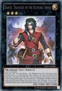Dante, Traveler of the Burning Abyss [DUEA-EN085] Secret Rare | Shuffle n Cut Hobbies & Games