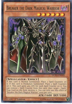 Breaker the Dark Magical Warrior [DUEA-EN040] Rare | Shuffle n Cut Hobbies & Games