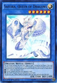 Saffira, Queen of Dragons [DUEA-EN050] Ultra Rare | Shuffle n Cut Hobbies & Games