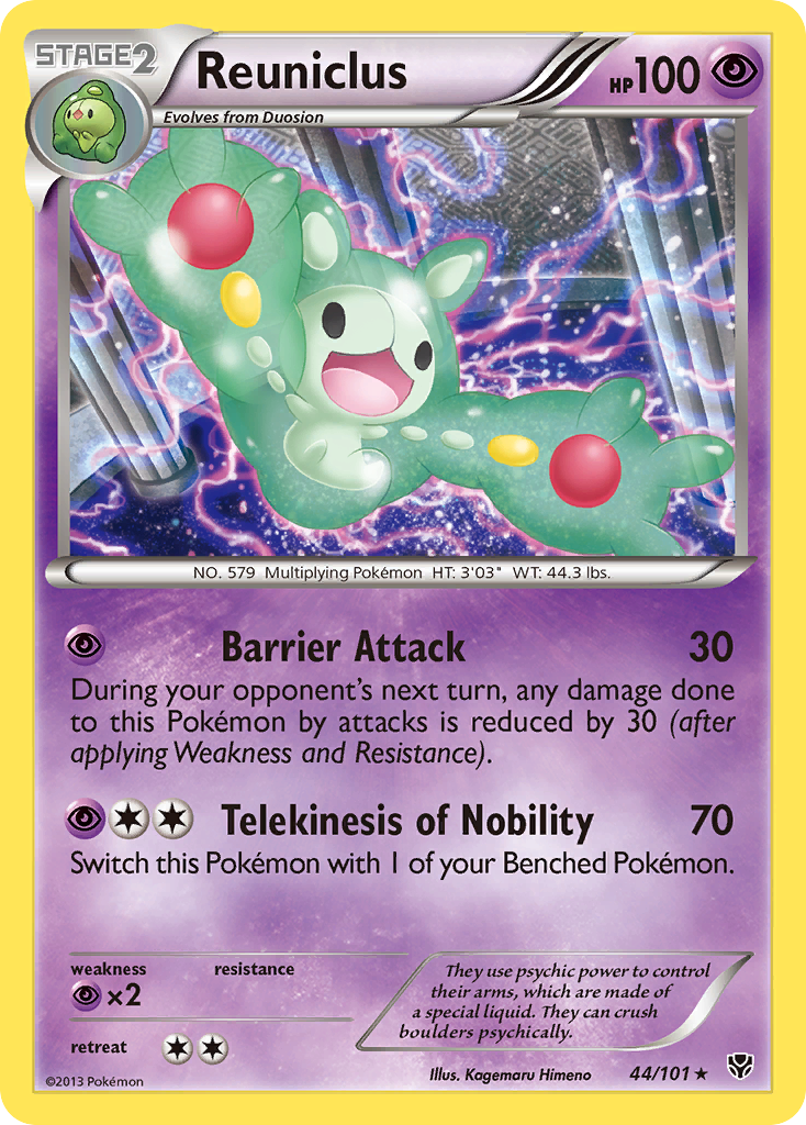 Reuniclus (44/101) [Black & White: Plasma Blast] | Shuffle n Cut Hobbies & Games