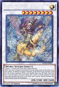 Baxia, Brightness of the Yang Zing [DUEA-EN051] Secret Rare | Shuffle n Cut Hobbies & Games