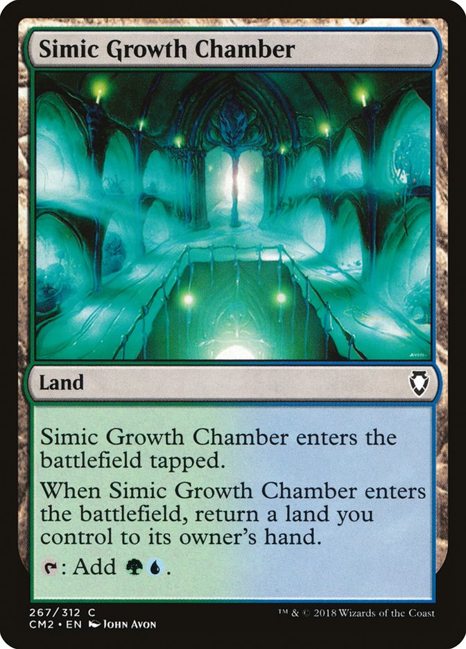 Simic Growth Chamber [Commander Anthology Volume II] | Shuffle n Cut Hobbies & Games