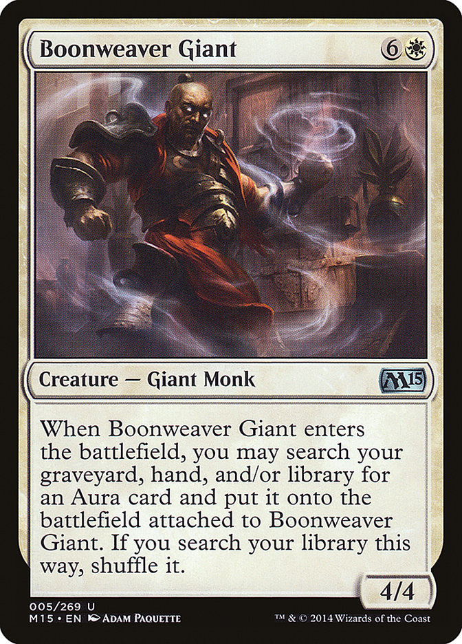 Boonweaver Giant [Magic 2015] | Shuffle n Cut Hobbies & Games
