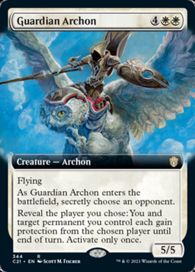 Guardian Archon (Extended Art) [Commander 2021] | Shuffle n Cut Hobbies & Games