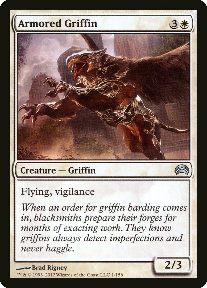 Armored Griffin [Planechase 2012] | Shuffle n Cut Hobbies & Games