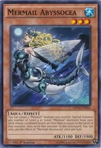 Mermail Abyssocea [MP14-EN016] Common | Shuffle n Cut Hobbies & Games