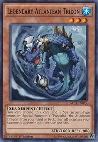 Legendary Atlantean Tridon [MP14-EN019] Common | Shuffle n Cut Hobbies & Games