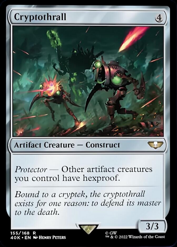 Cryptothrall (Surge Foil) [Warhammer 40,000] | Shuffle n Cut Hobbies & Games