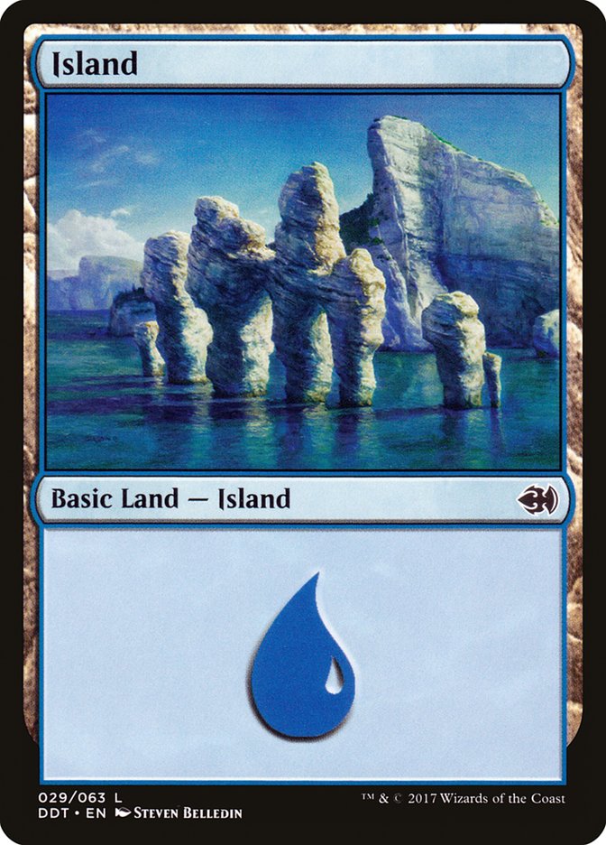 Island (29) [Duel Decks: Merfolk vs. Goblins] | Shuffle n Cut Hobbies & Games