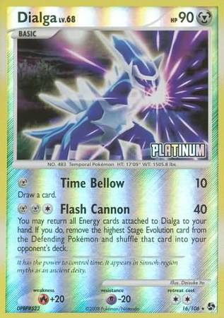 Dialga (16/106) [Burger King Promos: 2009 Collection] | Shuffle n Cut Hobbies & Games