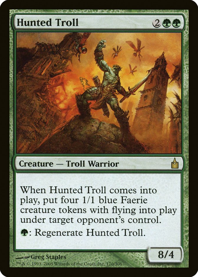 Hunted Troll [Ravnica: City of Guilds] | Shuffle n Cut Hobbies & Games