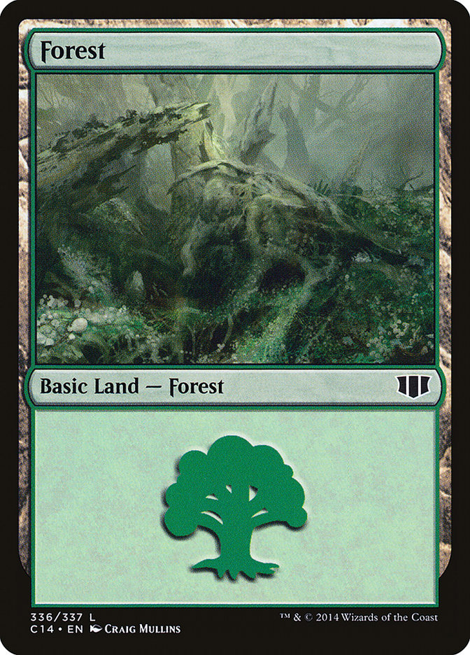 Forest (336) [Commander 2014] | Shuffle n Cut Hobbies & Games