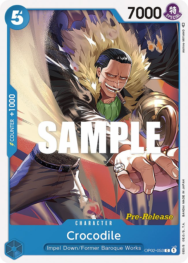 Crocodile [Paramount War Pre-Release Cards] | Shuffle n Cut Hobbies & Games