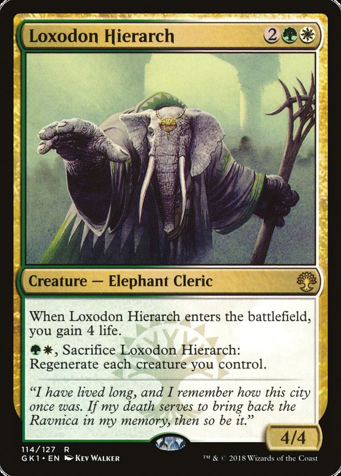 Loxodon Hierarch [Guilds of Ravnica Guild Kit] | Shuffle n Cut Hobbies & Games