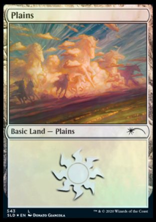 Plains (Unicorns) (543) [Secret Lair Drop Promos] | Shuffle n Cut Hobbies & Games