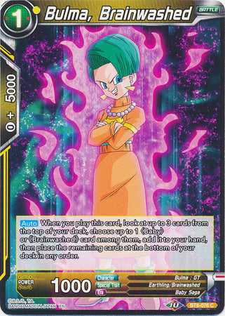 Bulma, Brainwashed [BT8-076] | Shuffle n Cut Hobbies & Games