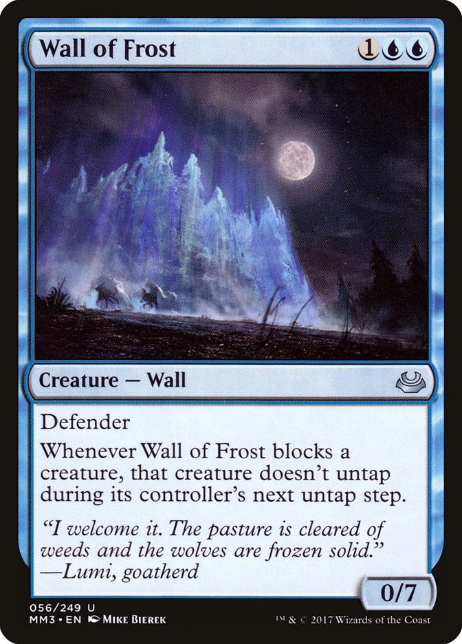 Wall of Frost [Modern Masters 2017] | Shuffle n Cut Hobbies & Games