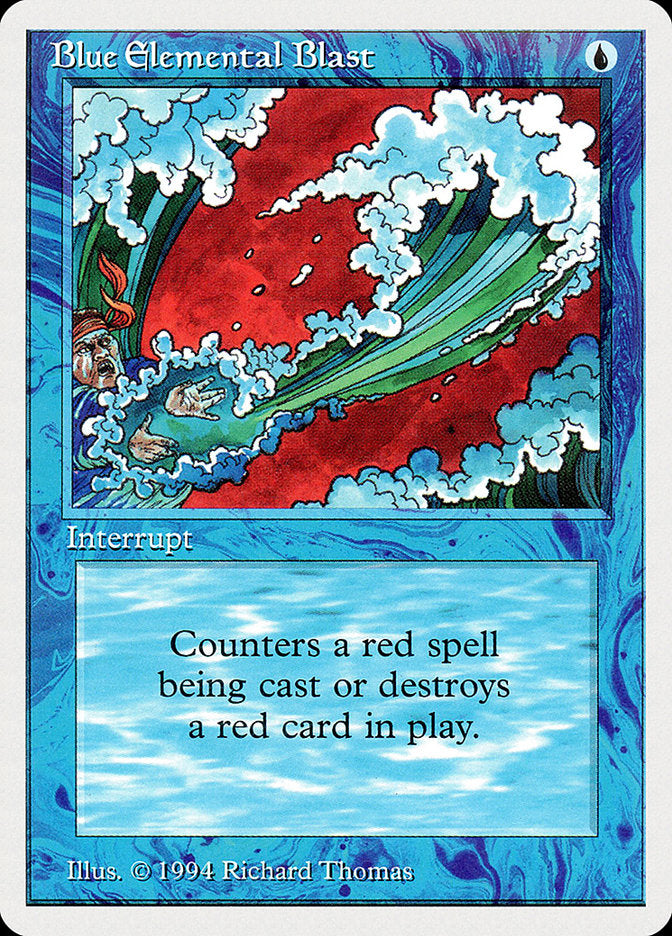 Blue Elemental Blast [Summer Magic / Edgar] | Shuffle n Cut Hobbies & Games