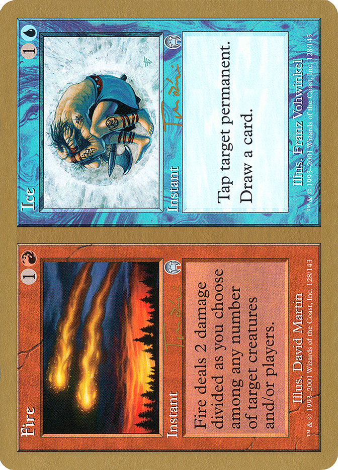 Fire // Ice (Jan Tomcani) [World Championship Decks 2001] | Shuffle n Cut Hobbies & Games