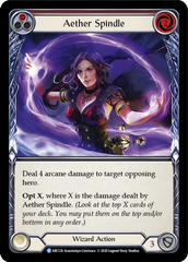 Aether Spindle (Red) [ARC126] Unlimited Edition Rainbow Foil | Shuffle n Cut Hobbies & Games