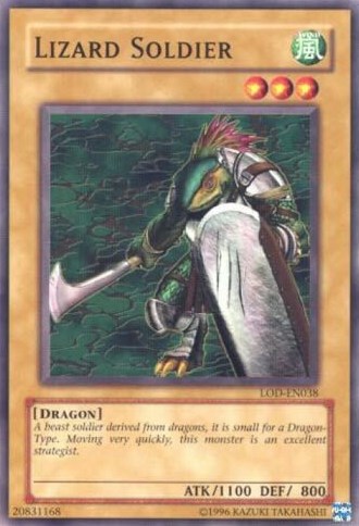 Lizard Soldier [LOD-EN038] Common | Shuffle n Cut Hobbies & Games