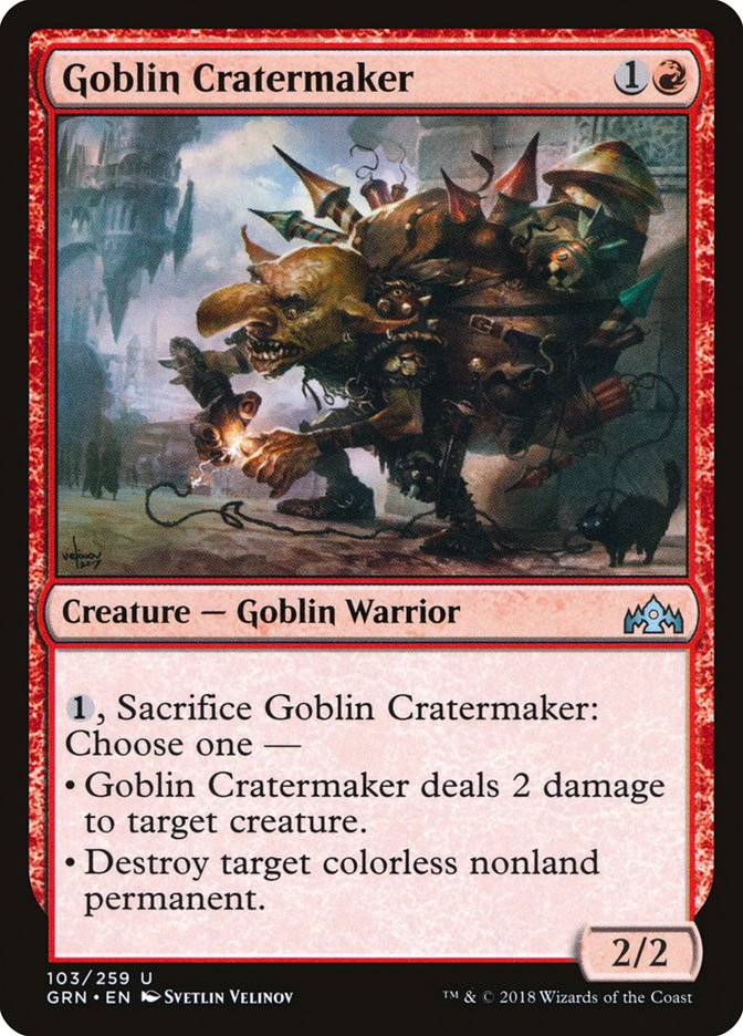 Goblin Cratermaker [Guilds of Ravnica] | Shuffle n Cut Hobbies & Games