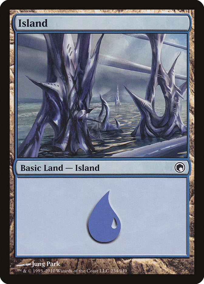 Island (234) [Scars of Mirrodin] | Shuffle n Cut Hobbies & Games