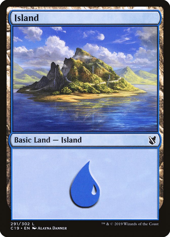 Island (291) [Commander 2019] | Shuffle n Cut Hobbies & Games