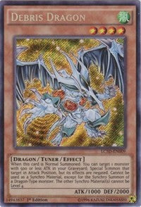 Debris Dragon [LC5D-EN009] Secret Rare | Shuffle n Cut Hobbies & Games