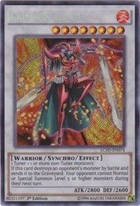 Crimson Blader [LC5D-EN074] Secret Rare | Shuffle n Cut Hobbies & Games