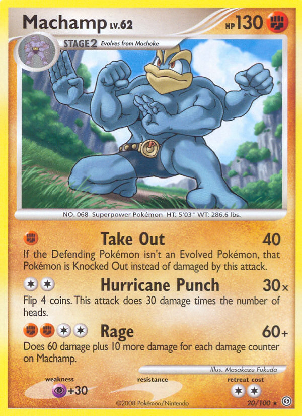 Machamp (20/100) [Diamond & Pearl: Stormfront] | Shuffle n Cut Hobbies & Games