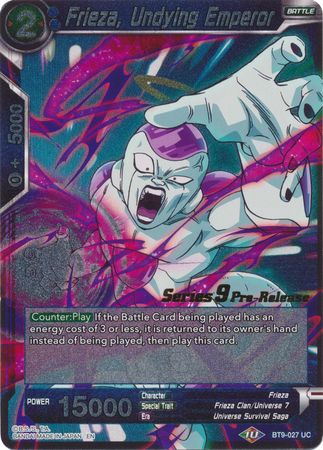 Frieza, Undying Emperor [BT9-027] | Shuffle n Cut Hobbies & Games
