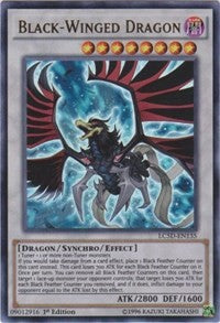 Black-Winged Dragon [LC5D-EN135] Ultra Rare | Shuffle n Cut Hobbies & Games