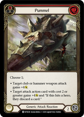 Pummel (Red) [U-WTR206] (Welcome to Rathe Unlimited)  Unlimited Rainbow Foil | Shuffle n Cut Hobbies & Games
