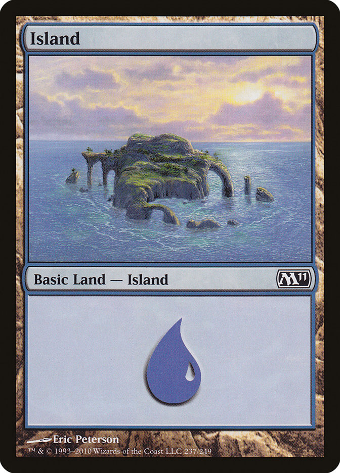 Island (237) [Magic 2011] | Shuffle n Cut Hobbies & Games
