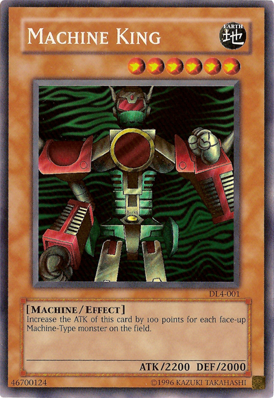 Machine King [DL4-001] Super Rare | Shuffle n Cut Hobbies & Games