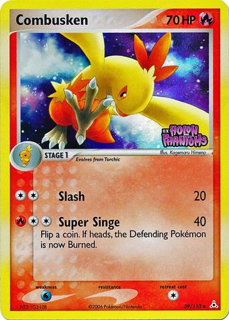 Combusken (39/110) (Stamped) [EX: Holon Phantoms] | Shuffle n Cut Hobbies & Games