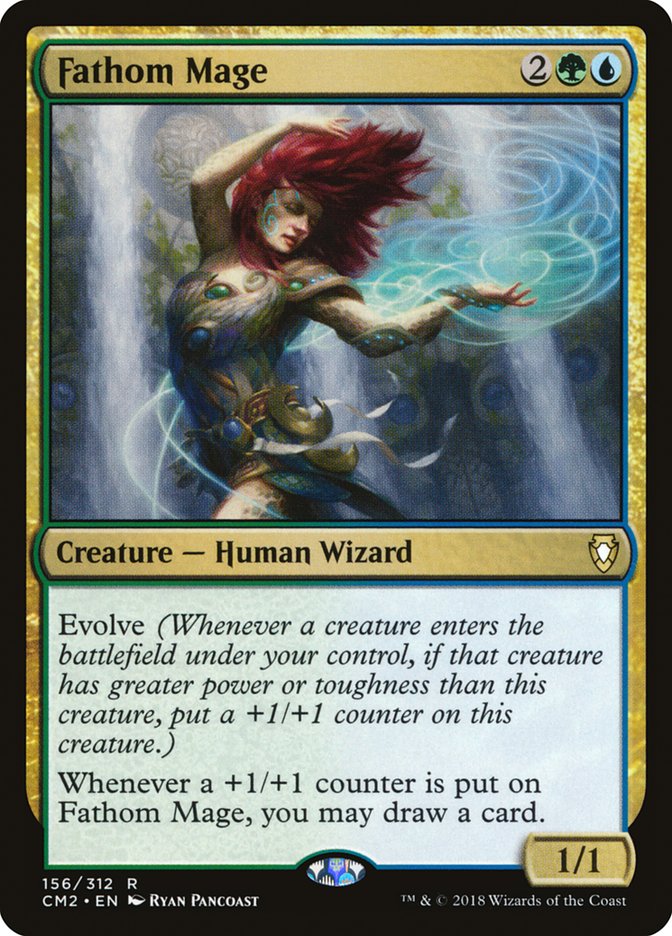 Fathom Mage [Commander Anthology Volume II] | Shuffle n Cut Hobbies & Games