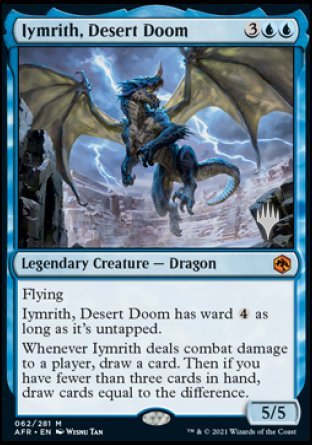 Iymrith, Desert Doom (Promo Pack) [Dungeons & Dragons: Adventures in the Forgotten Realms Promos] | Shuffle n Cut Hobbies & Games