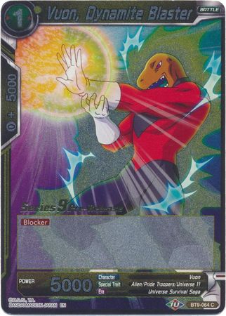 Vuon, Dynamite Blaster (BT9-064) [Universal Onslaught Prerelease Promos] | Shuffle n Cut Hobbies & Games