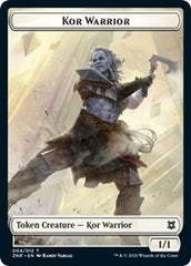 Kor Warrior // Plant Double-Sided Token [Zendikar Rising Tokens] | Shuffle n Cut Hobbies & Games