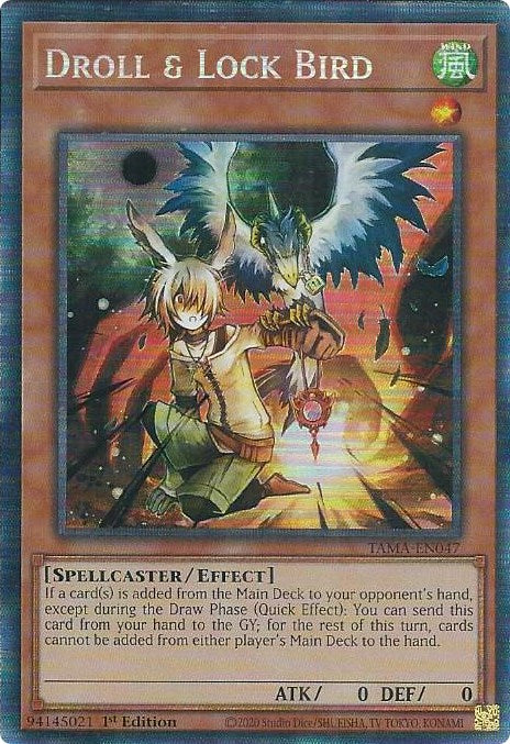 Droll & Lock Bird [TAMA-EN047] Collector's Rare | Shuffle n Cut Hobbies & Games