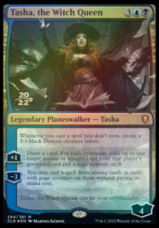 Tasha, the Witch Queen [Commander Legends: Battle for Baldur's Gate Prerelease Promos] | Shuffle n Cut Hobbies & Games