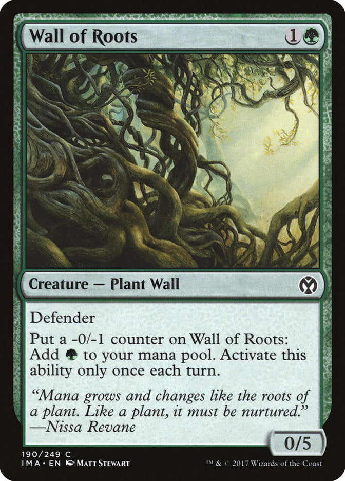 Wall of Roots [Iconic Masters] | Shuffle n Cut Hobbies & Games