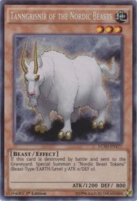 Tanngrisnir of the Nordic Beasts [LC5D-EN177] Secret Rare | Shuffle n Cut Hobbies & Games