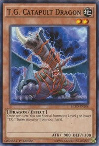 T.G. Catapult Dragon [LC5D-EN208] Common | Shuffle n Cut Hobbies & Games