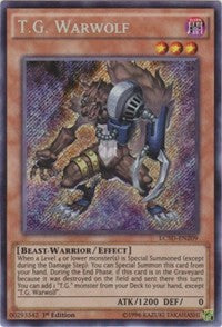 T.G. Warwolf [LC5D-EN209] Secret Rare | Shuffle n Cut Hobbies & Games