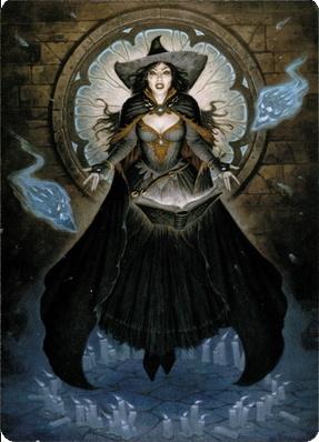 Tasha, the Witch Queen Art Card (76) [Commander Legends: Battle for Baldur's Gate Art Series] | Shuffle n Cut Hobbies & Games