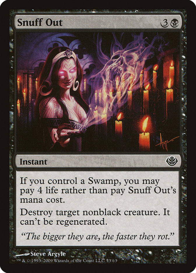 Snuff Out [Duel Decks: Garruk vs. Liliana] | Shuffle n Cut Hobbies & Games